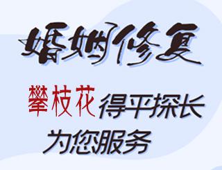 攀枝花婚姻修复公司